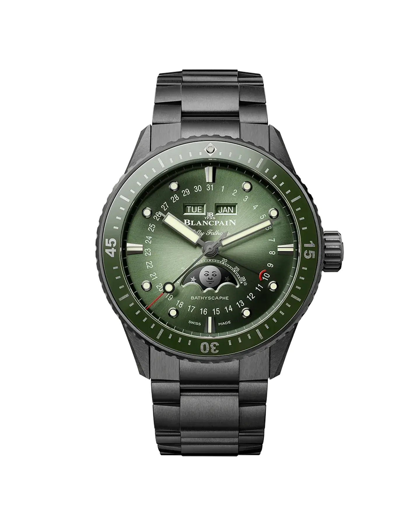 Bathyscaphe Quantième Complet Phases de Lune