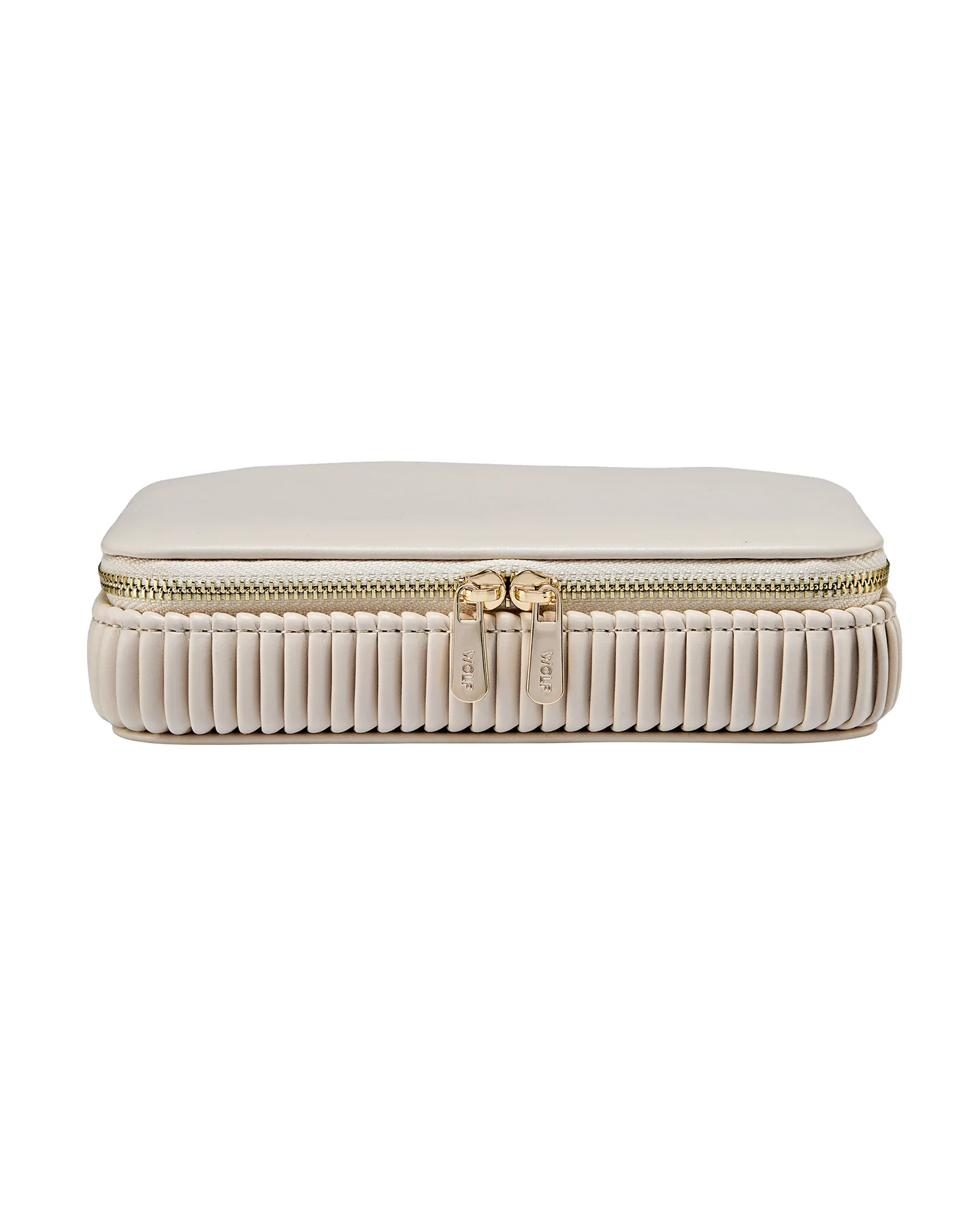 Wolf Bella Travel Zip Case Bone
