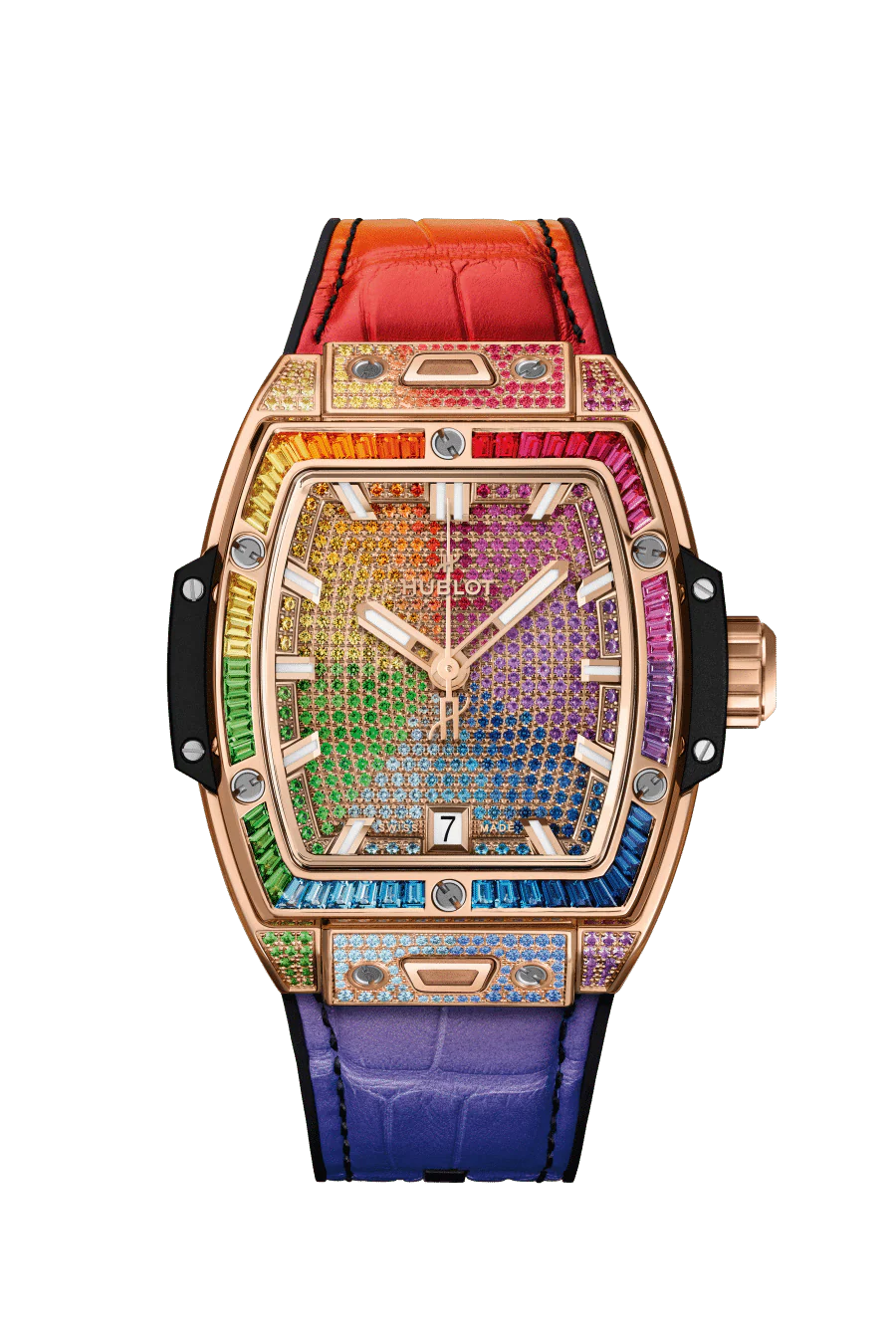 Big Bang King Gold Rainbow 39 mm