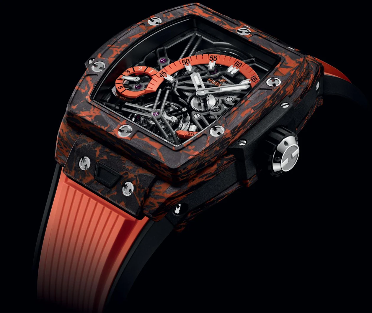 Big Bang Tourbillon Orange Carbon 42mm - Image 3