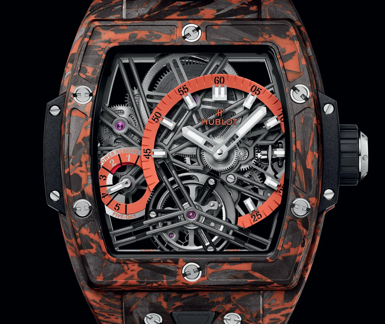 Big Bang Tourbillon Orange Carbon 42mm - Image 4
