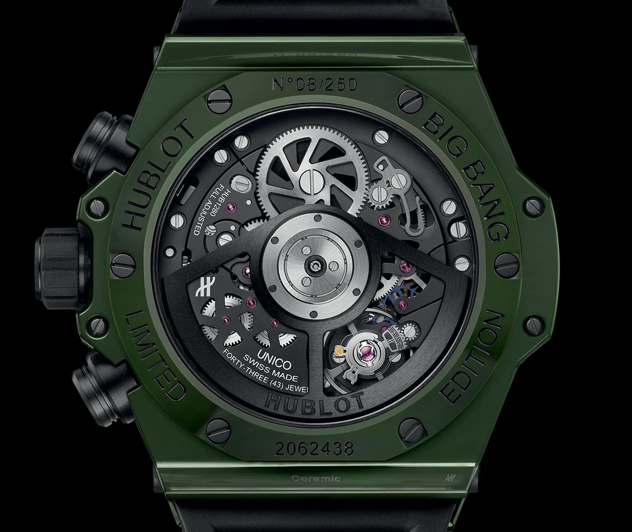 Big Bang Unico Dark Green Ceramic 42mm - Image 6