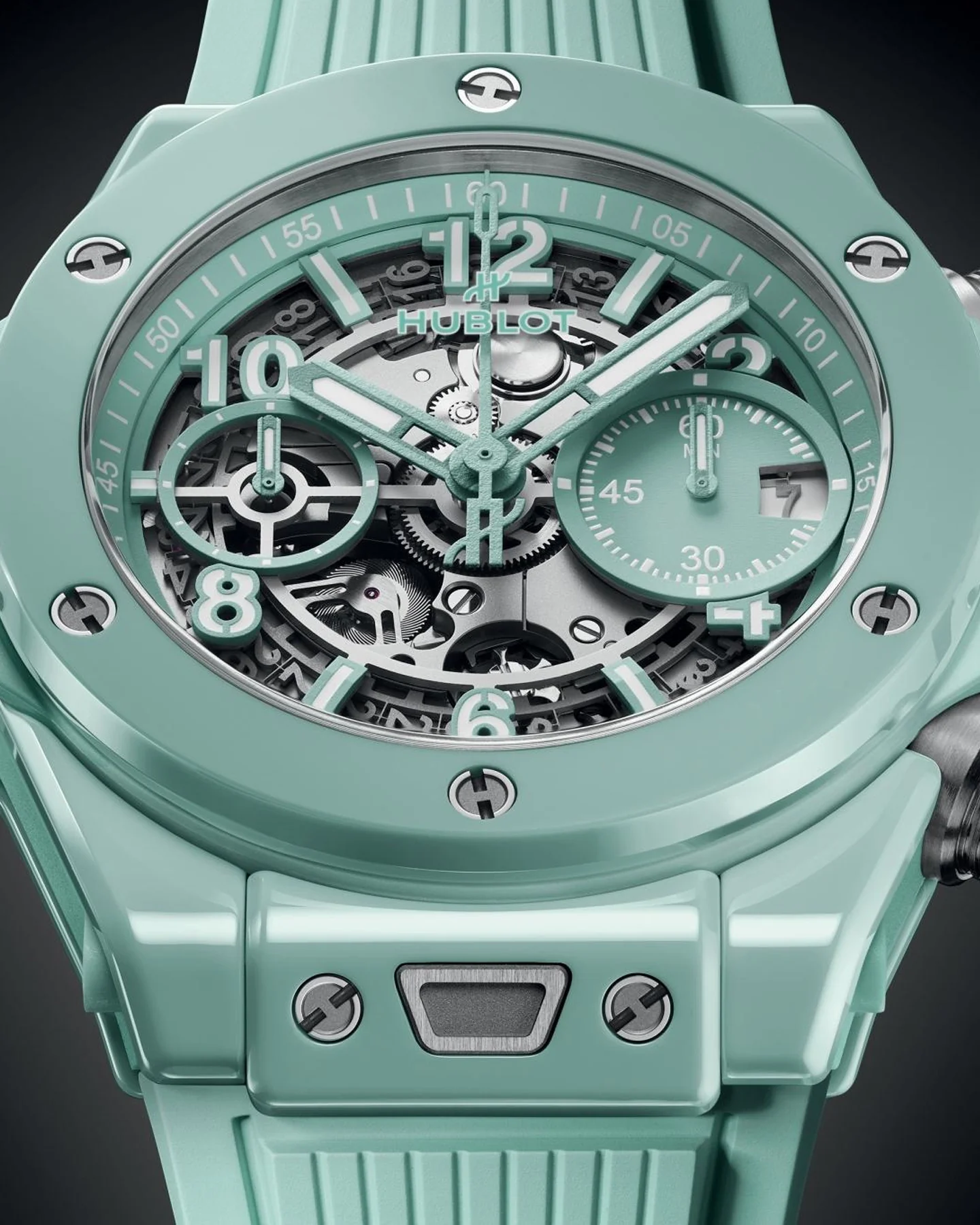 Big Bang Unico Mint Green Ceramic - Image 5
