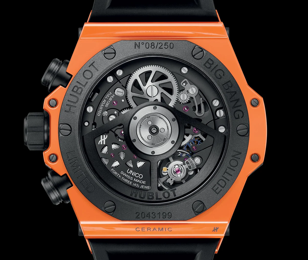 Big Bang Unico Orange Ceramic 42mm - Image 3