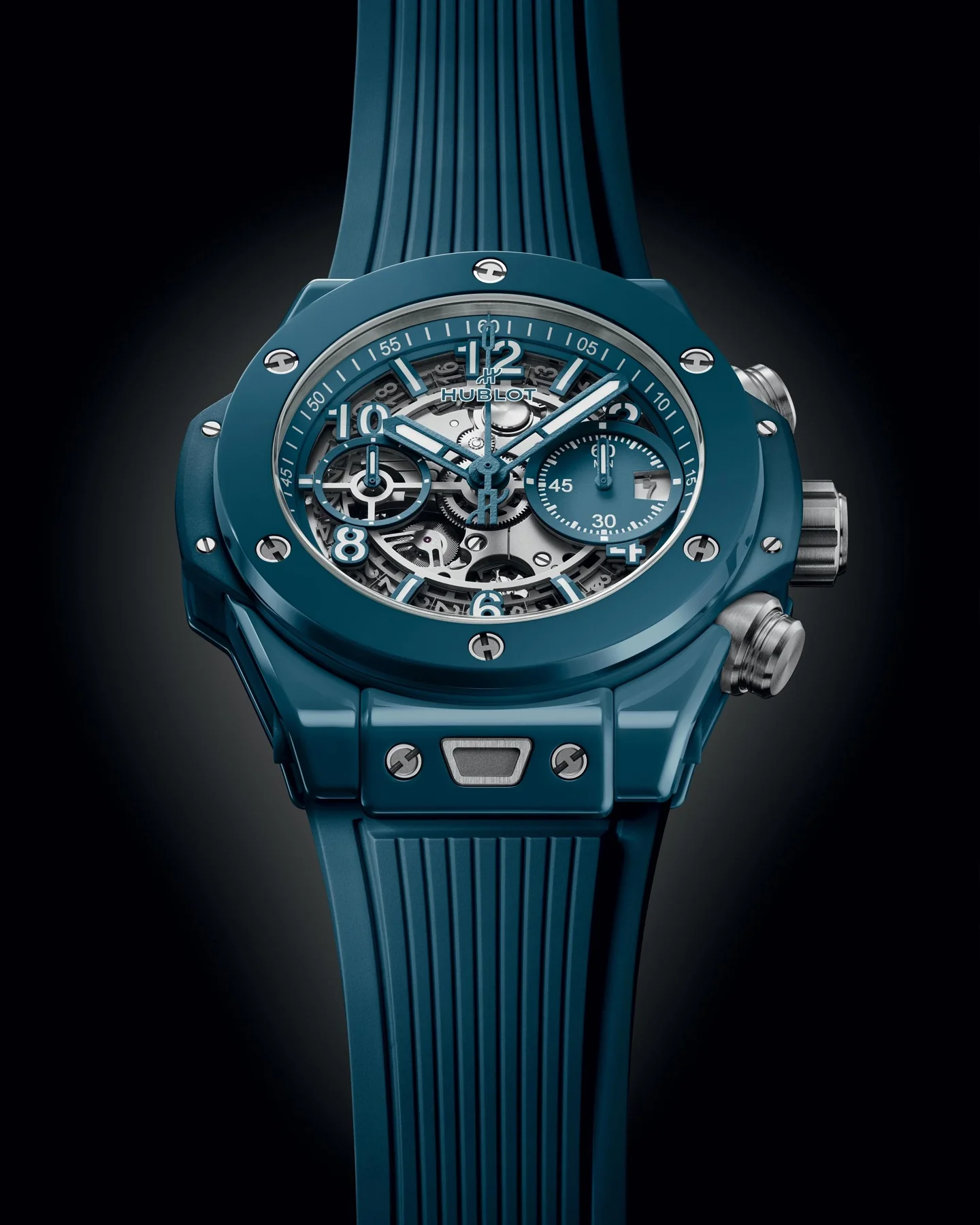 Big Bang Unico Petrol Blue Ceramic - Image 4