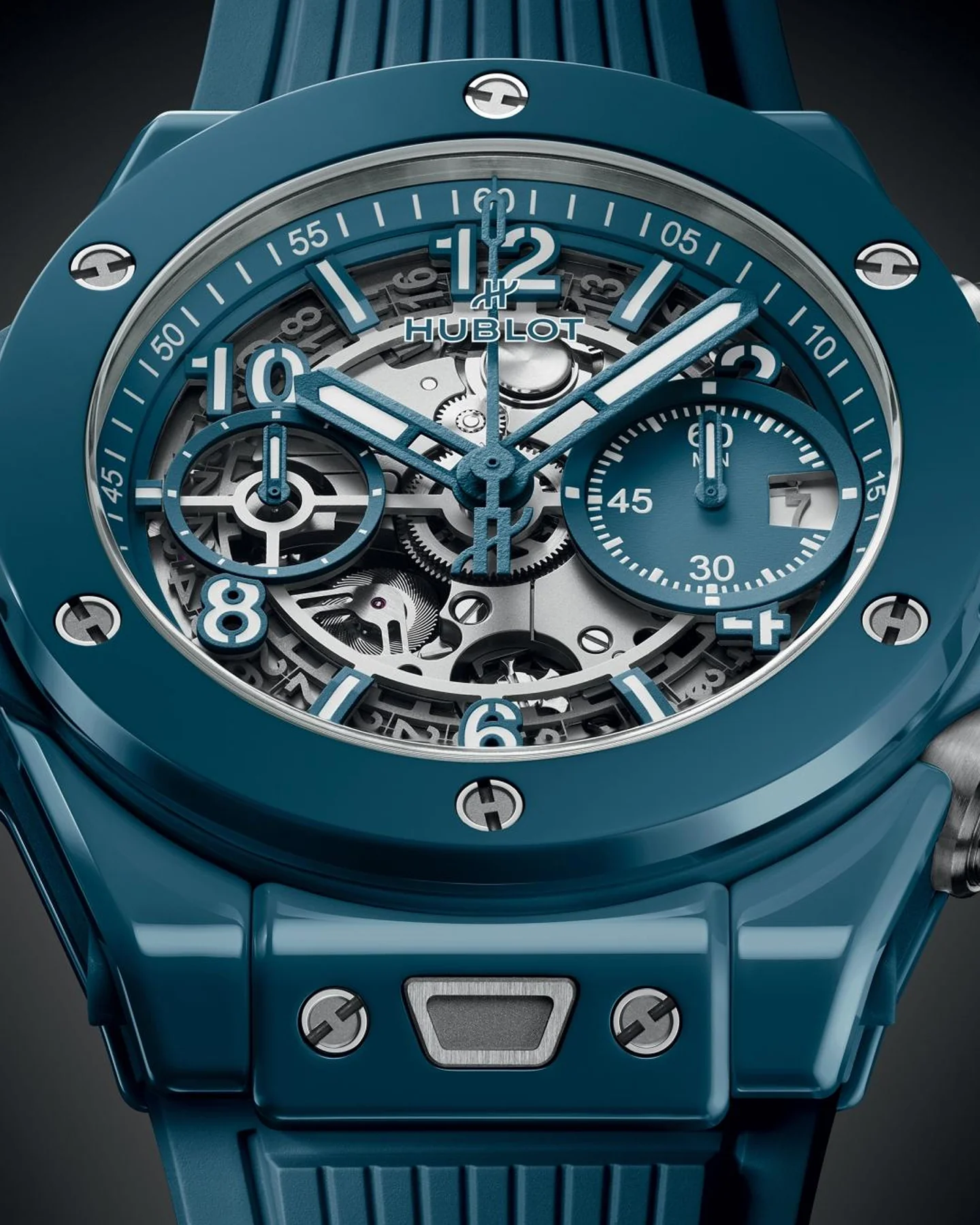 Big Bang Unico Petrol Blue Ceramic - Image 5