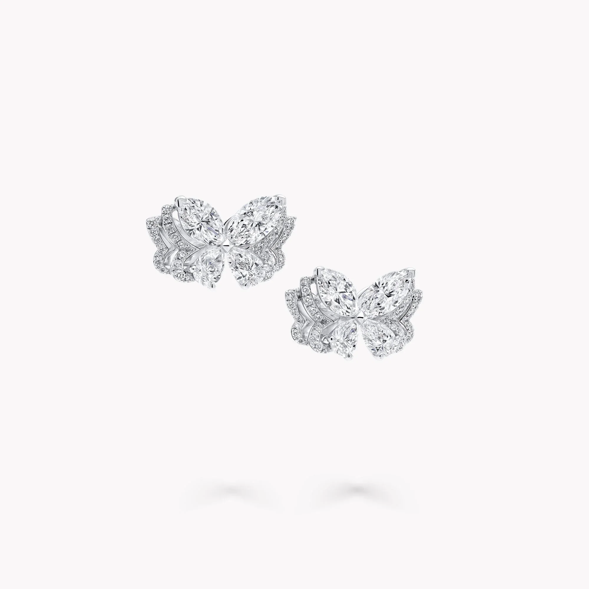 Butterfly Diamond Earrings - Image 3