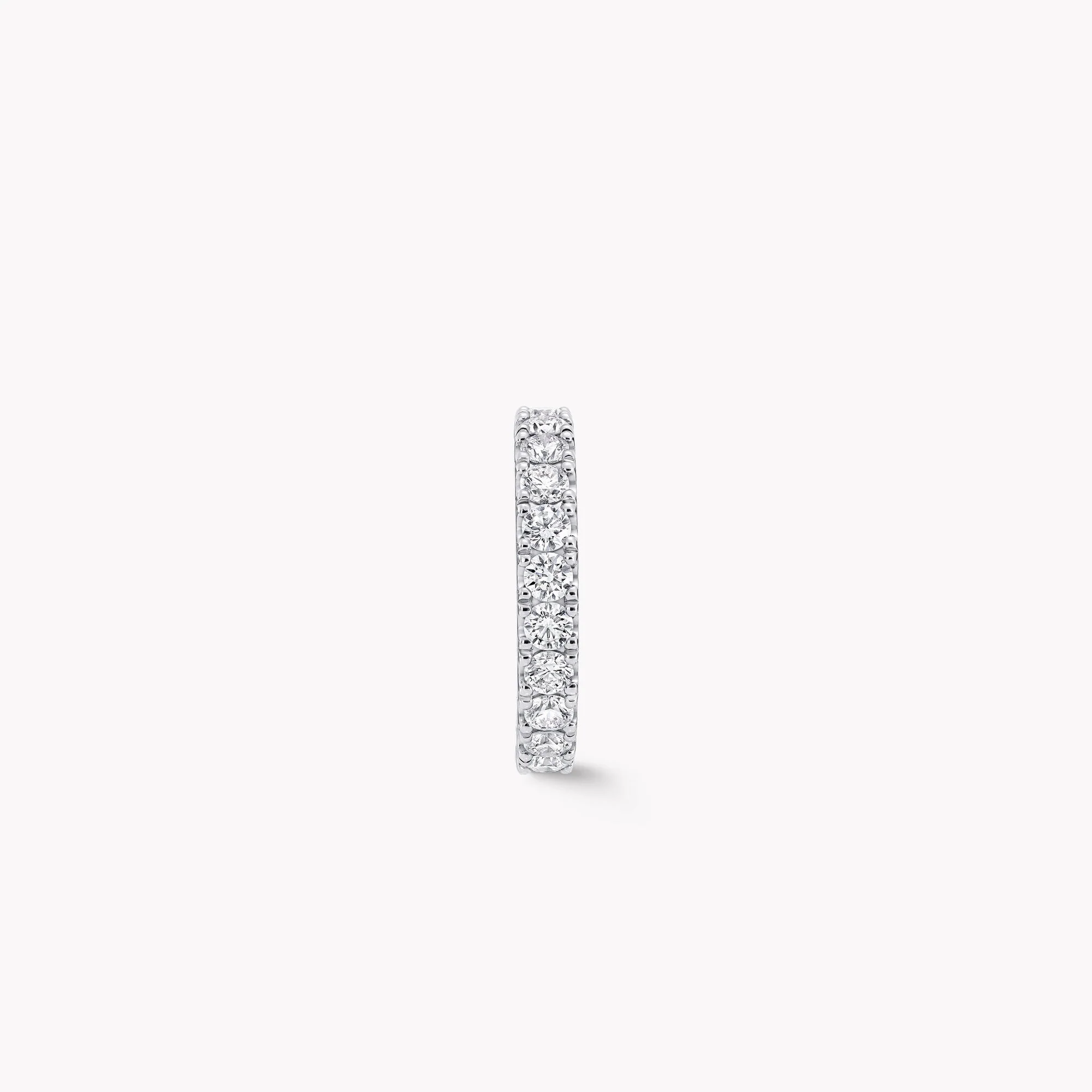 Castle Set Round Diamond Wedding Band - Image 3