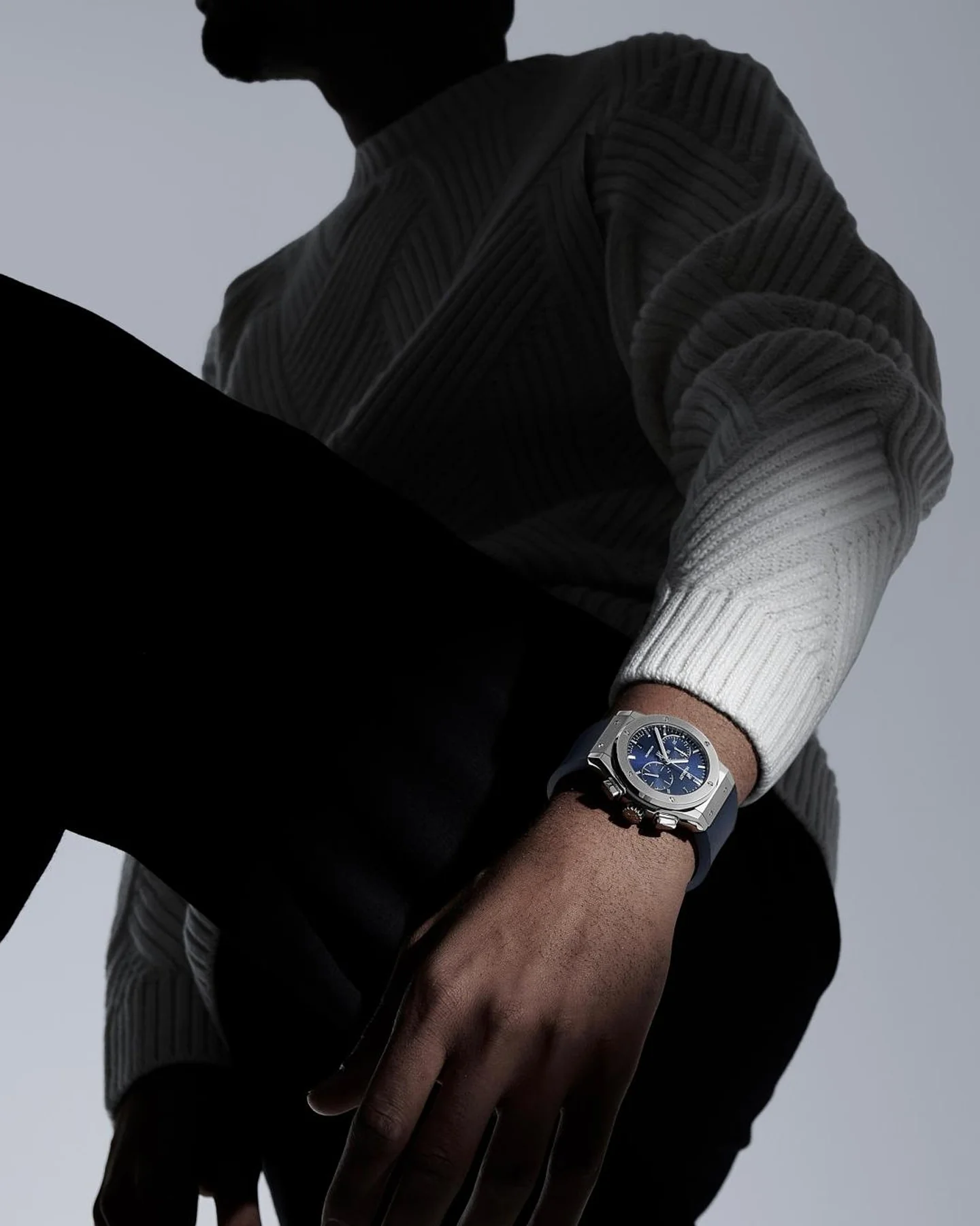 Classic Fusion Chronograph Titanium Blue - Image 2