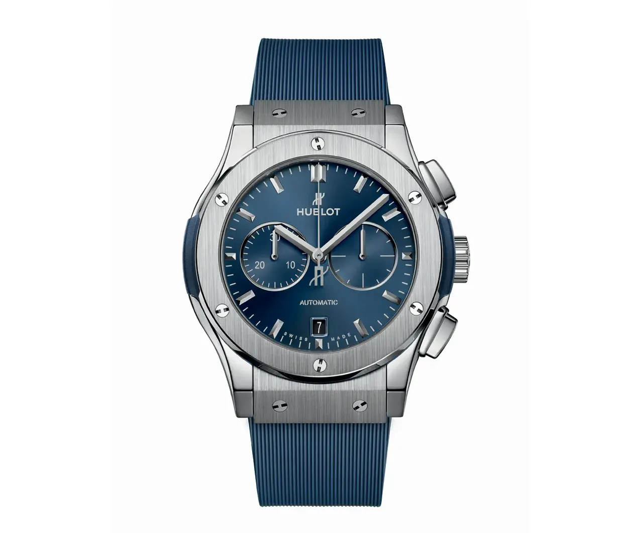 Classic Fusion Chronograph Titanium Blue 42 mm