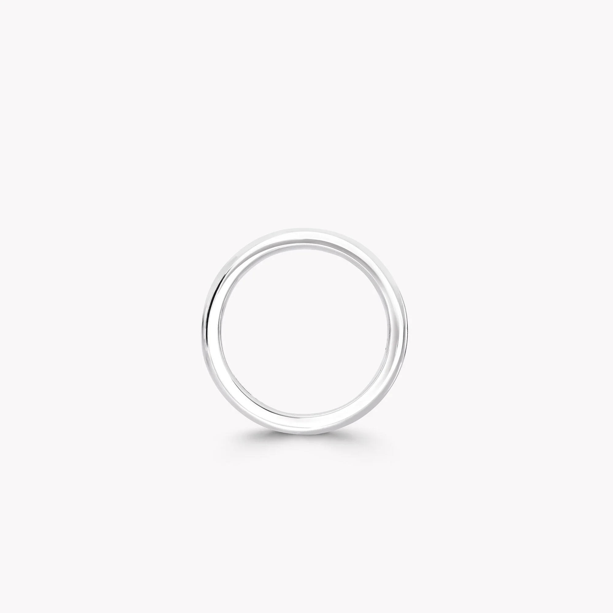 D Shape Wedding Band - Image 5