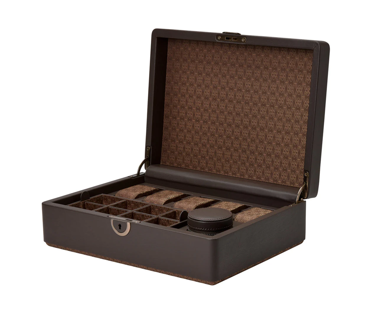 Earth 5 Piece Watch Box Coffee - Image 2
