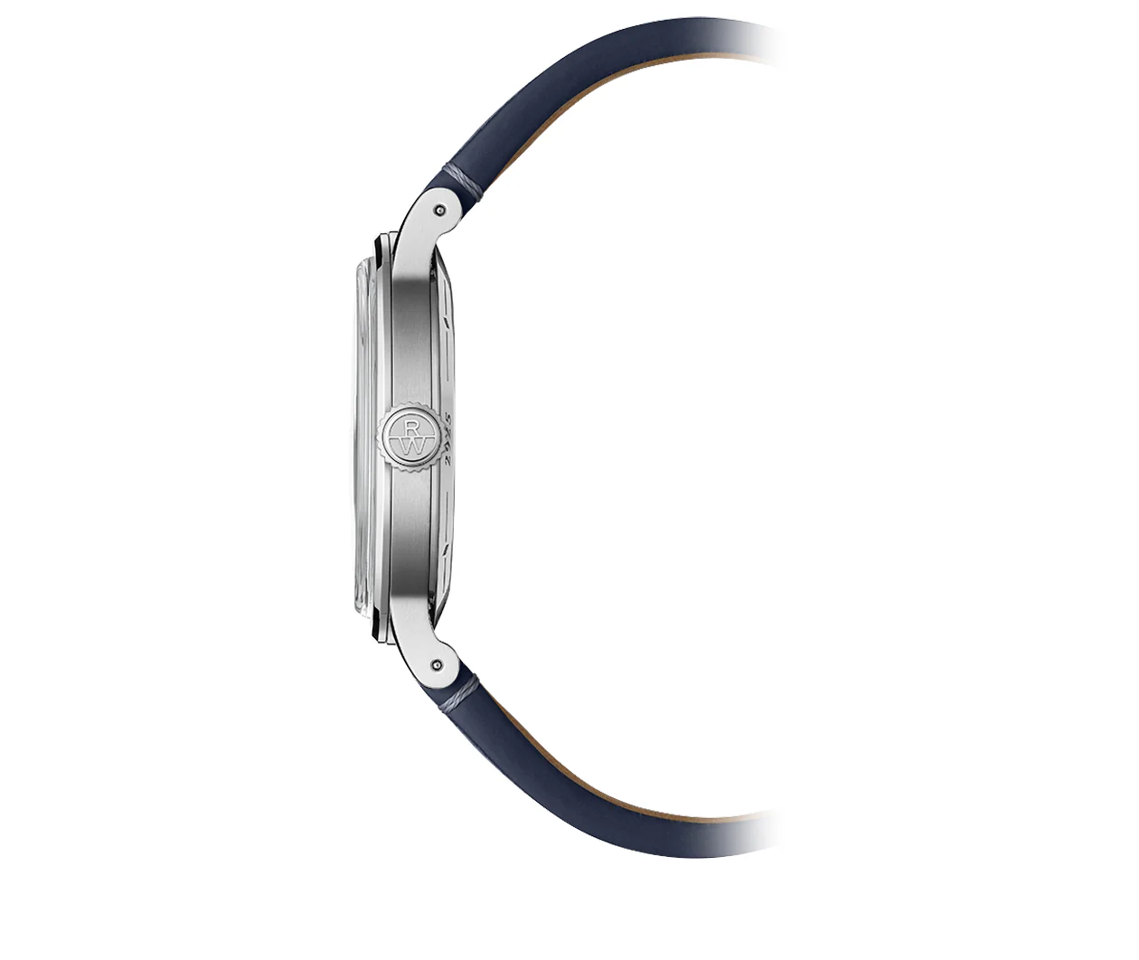 Millesime Men's Automatic Blue Leather Strap Watch - Image 3