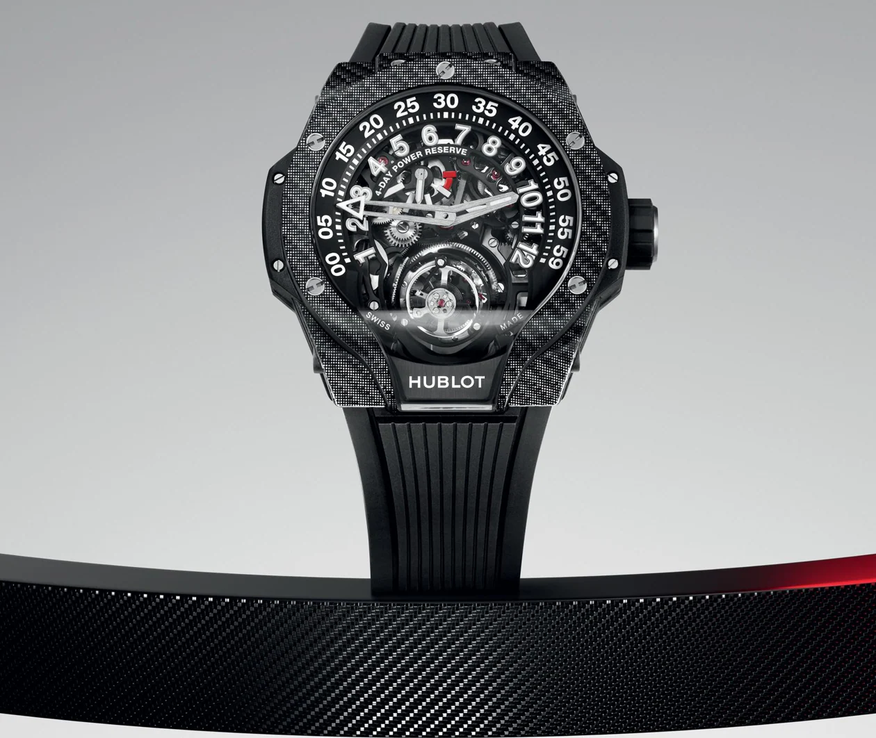 MP-13 Tourbillon Bi-Axis Retrograde Black Carbon 44mm - Image 2