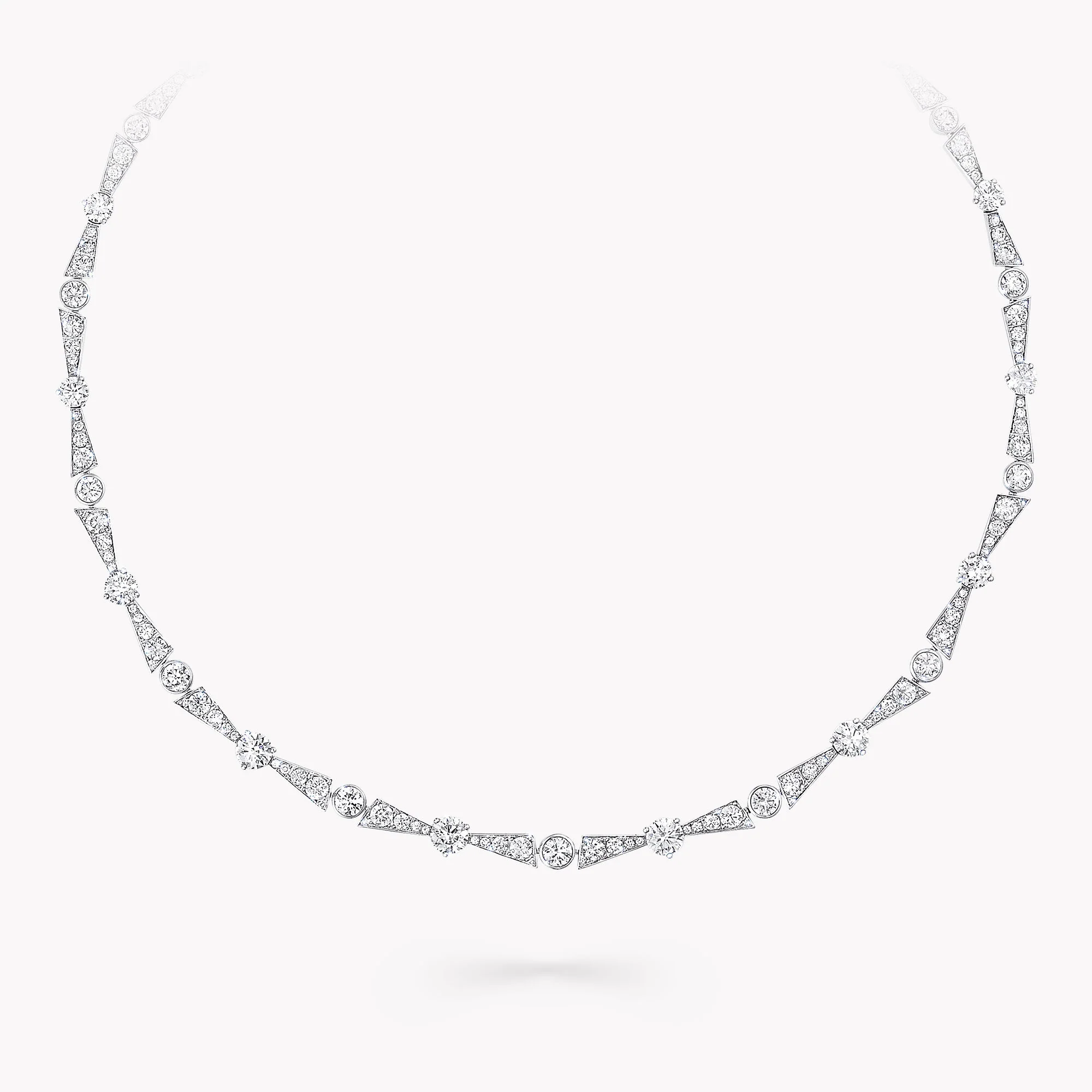 New Dawn Diamond Line Necklace