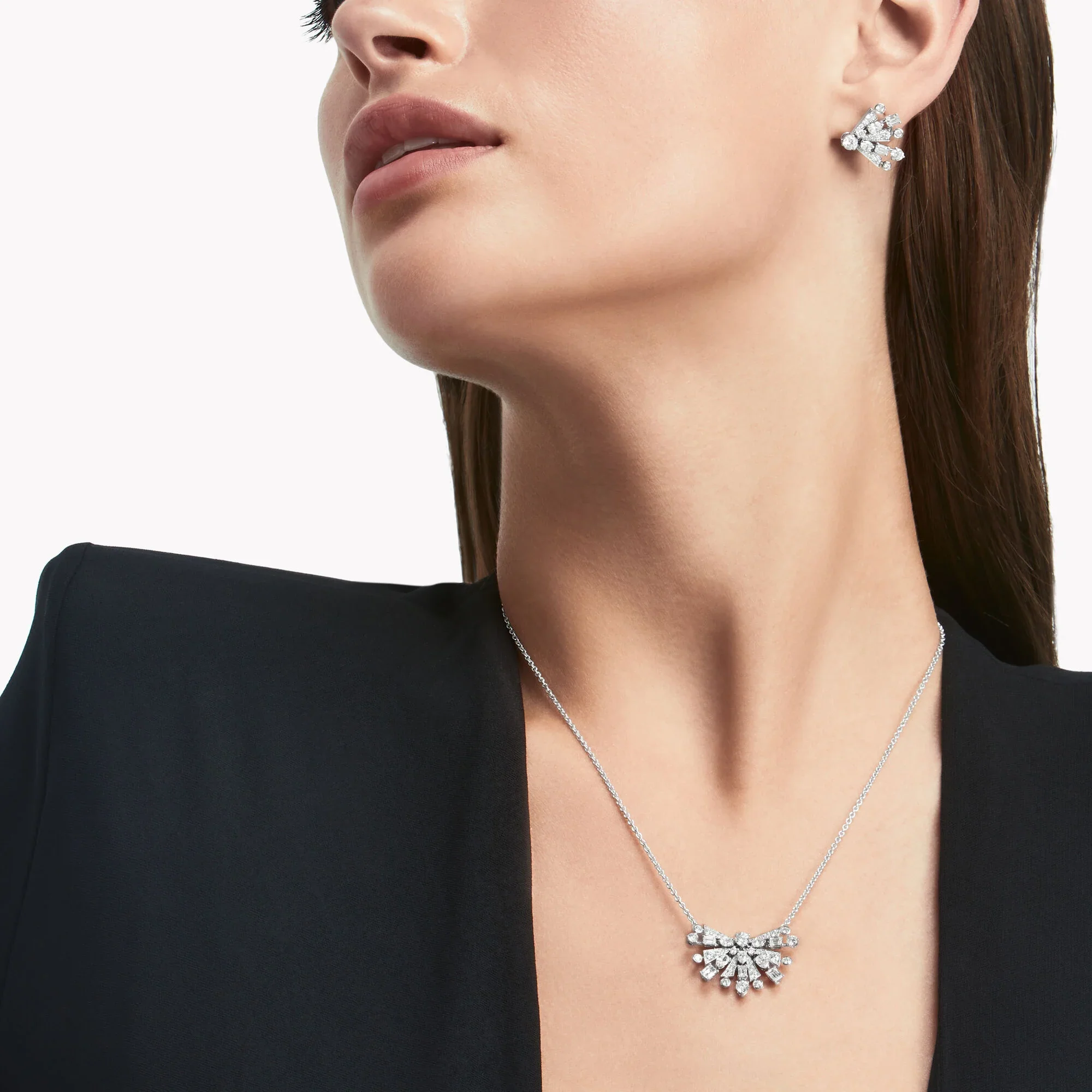 New Dawn Diamond Mini Stud Earrings - Image 2
