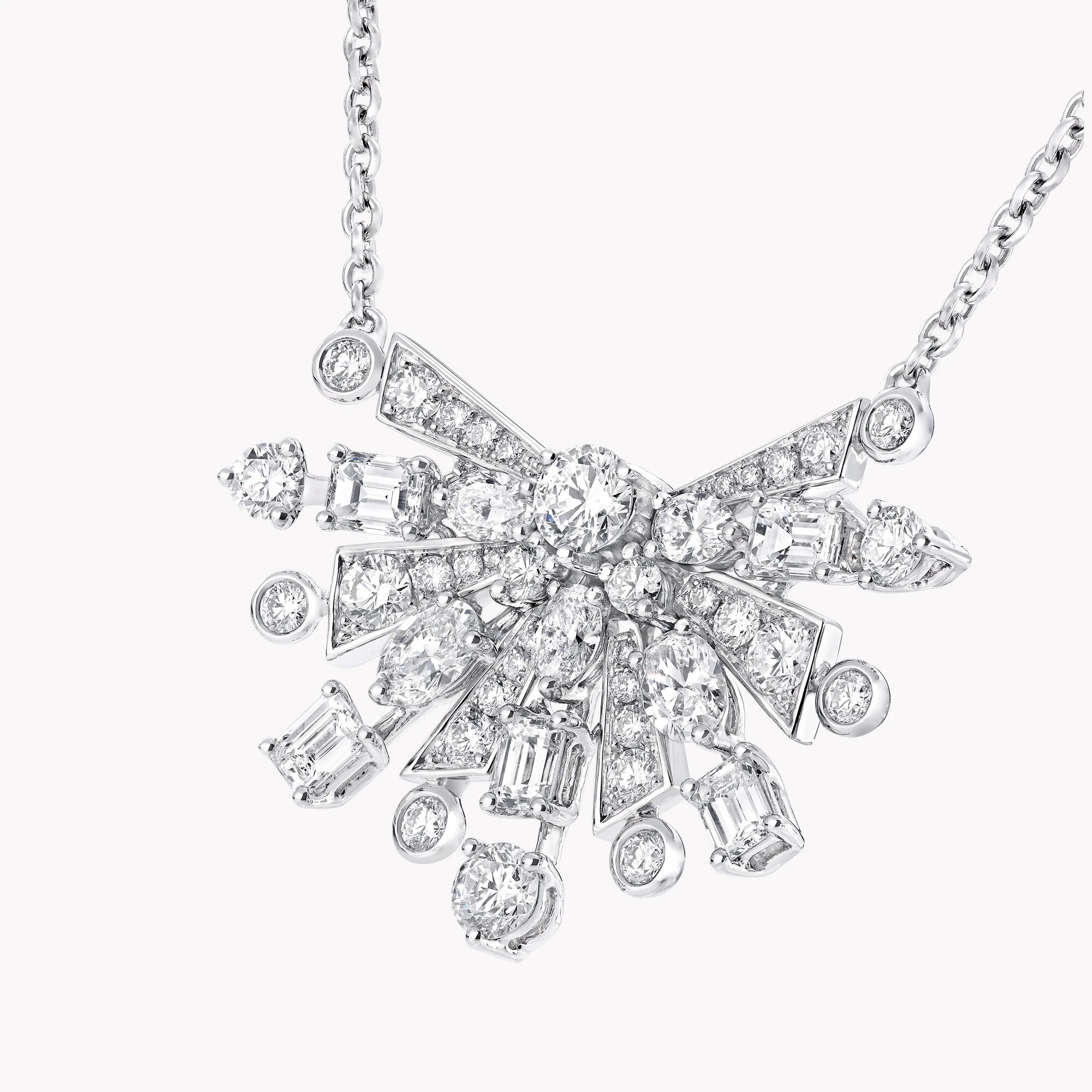 New Dawn Multi-Shape Diamond Pendant - Image 3