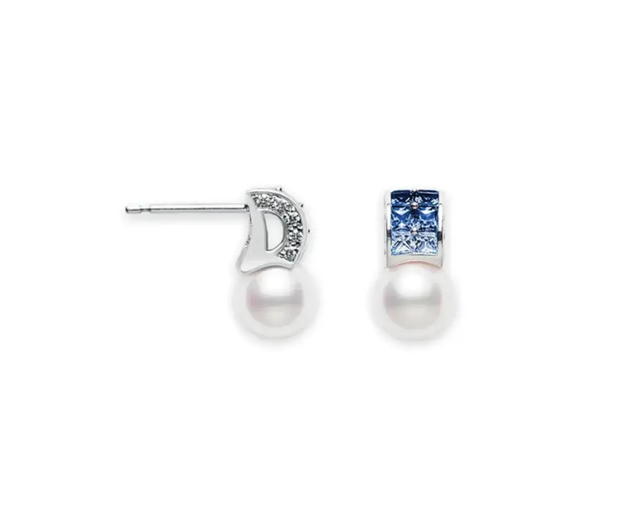 Ocean Collection Akoya Cultured Pearl Stud Earrings