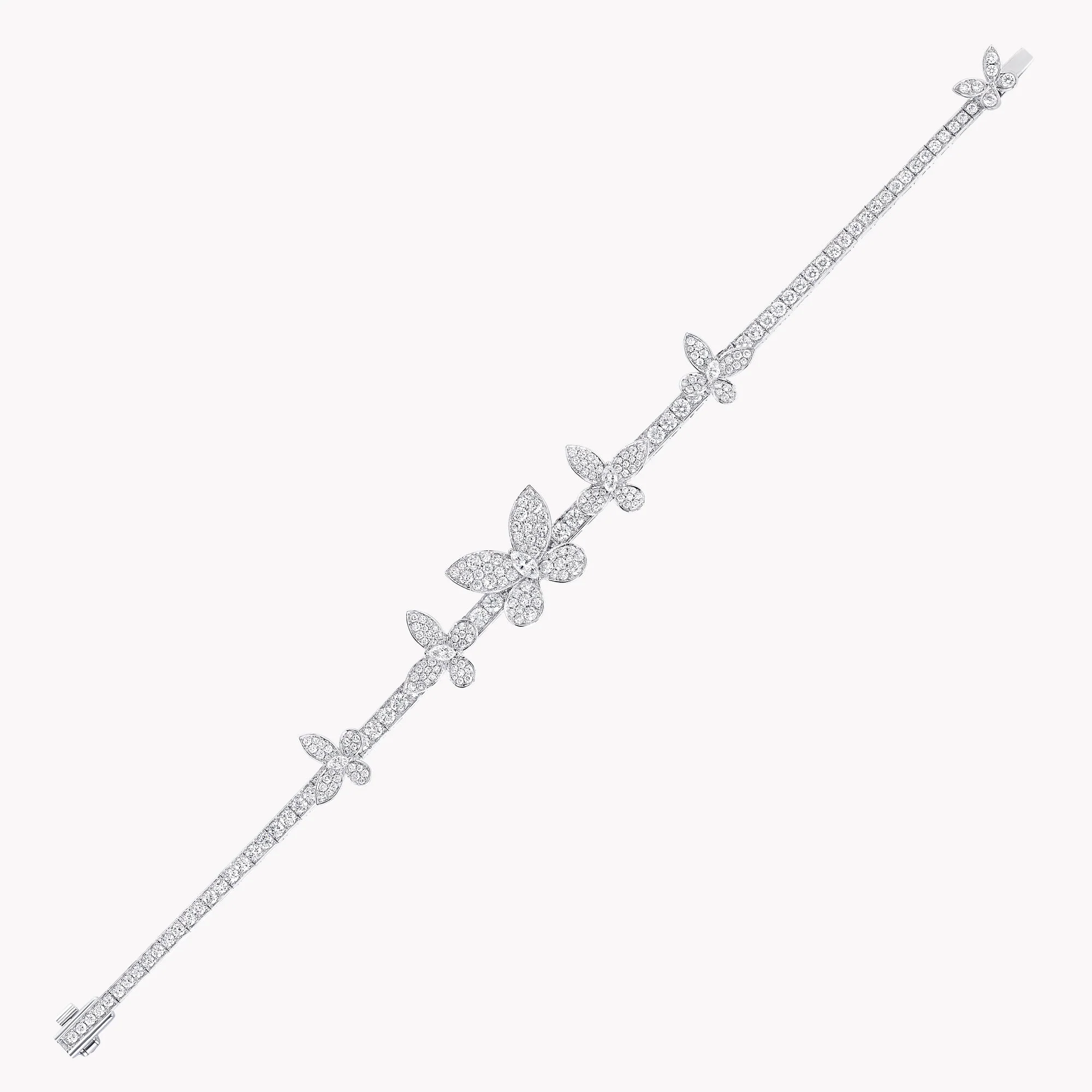 Pavé Butterfly Diamond Bracelet - Image 3