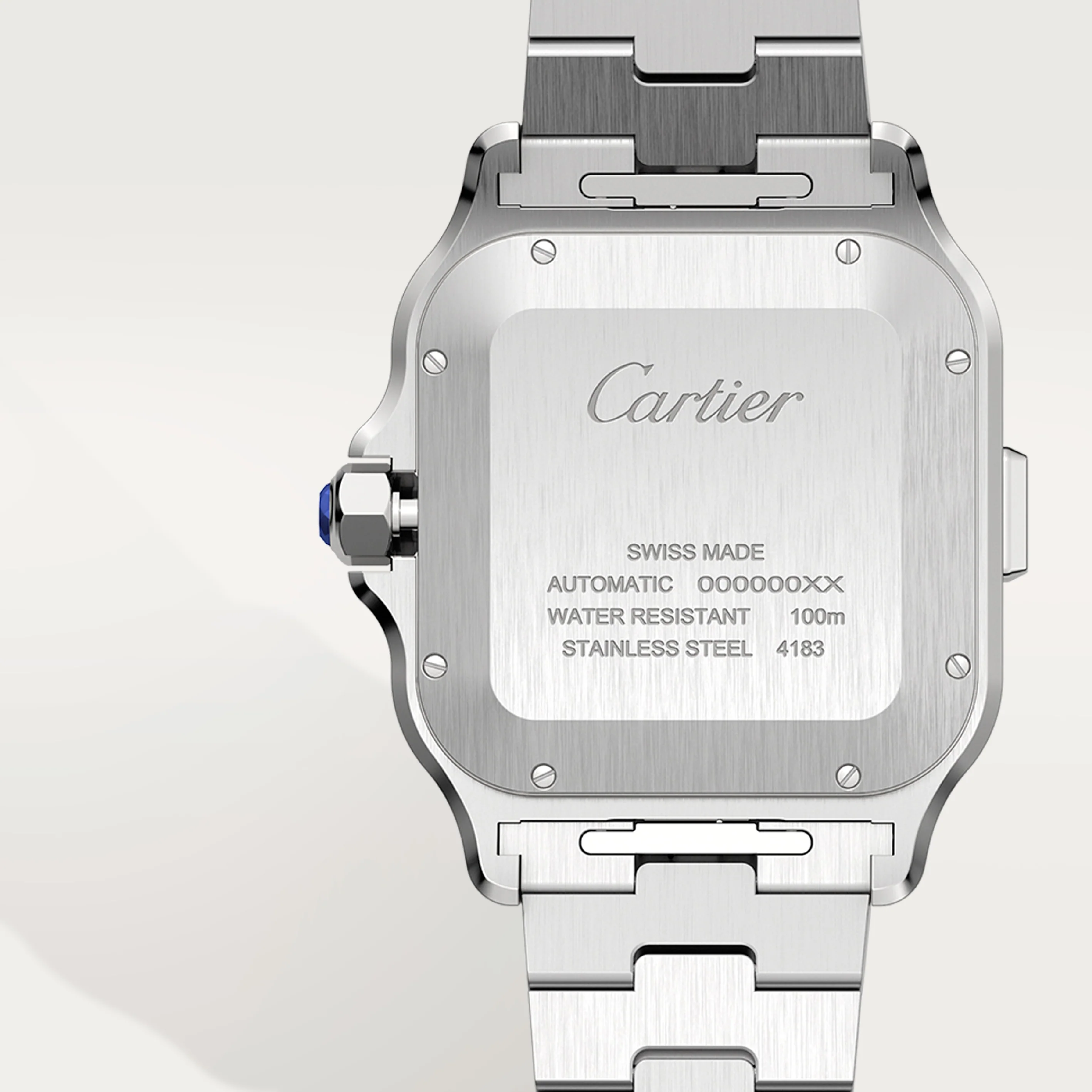 Santos de Cartier Chronograph watch - Image 5