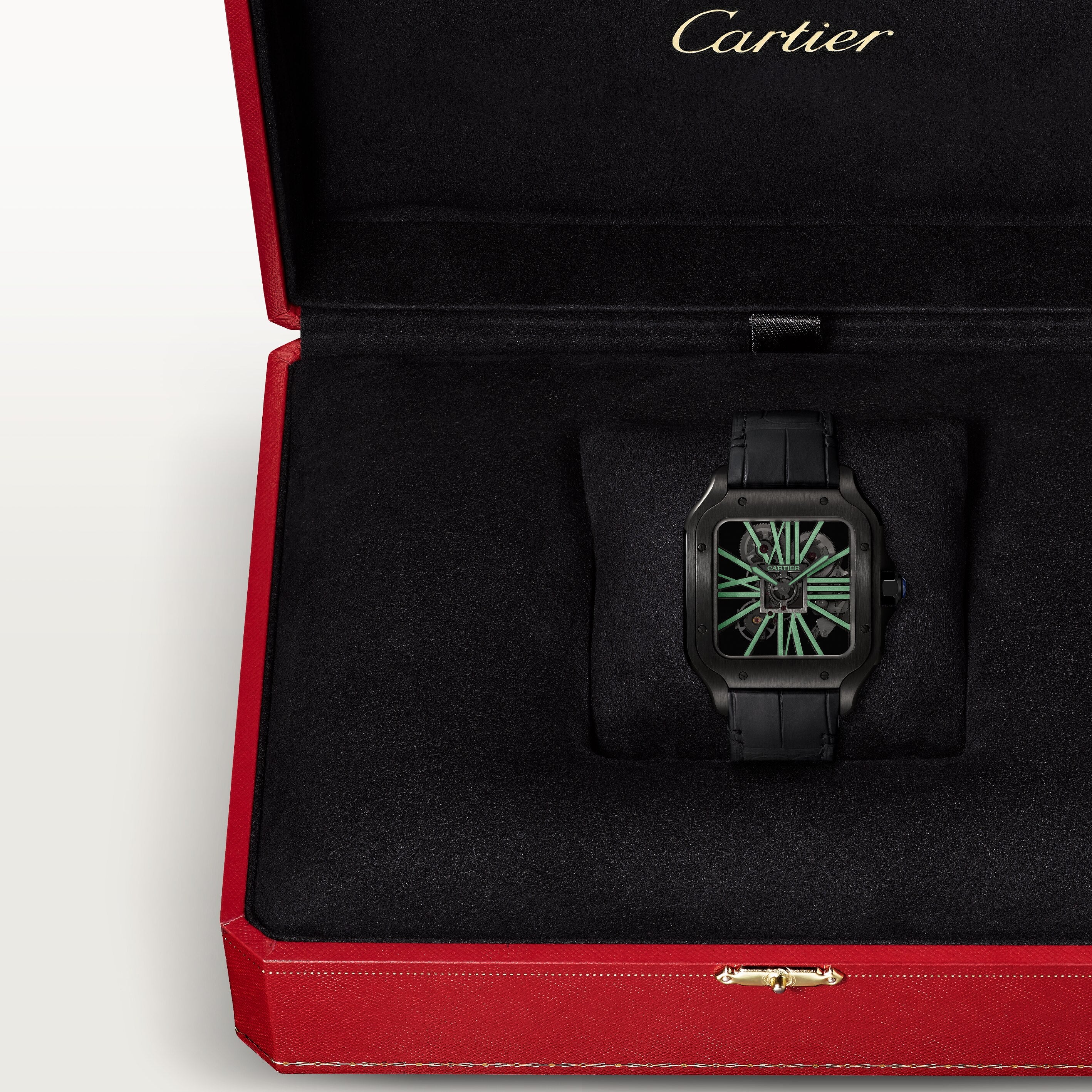 Santos de Cartier Skeleton watch - Image 8