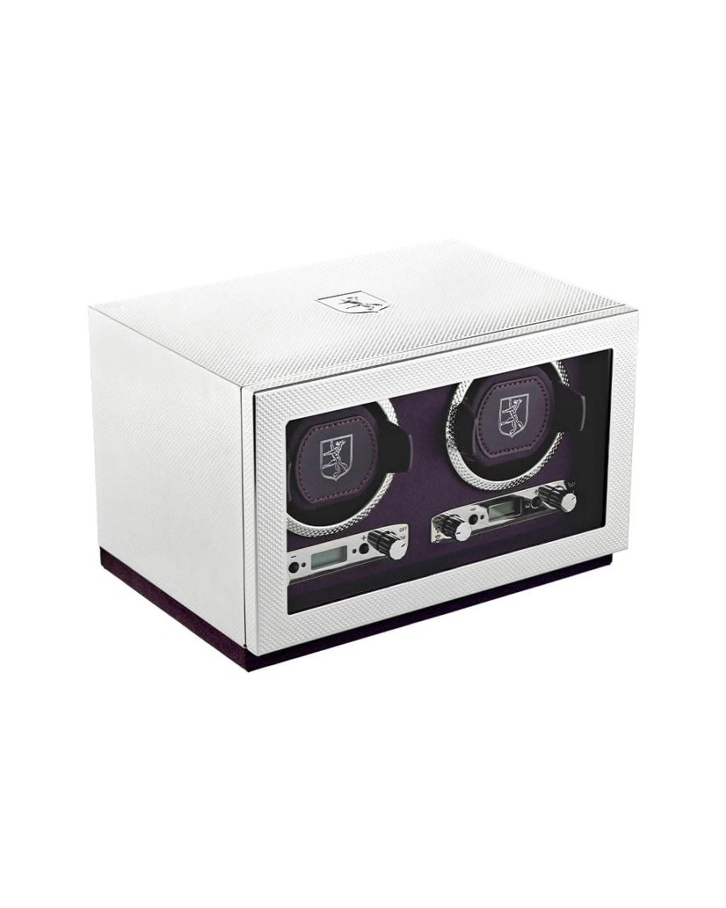 Wolf Silver Double Watch Winder - Image 4
