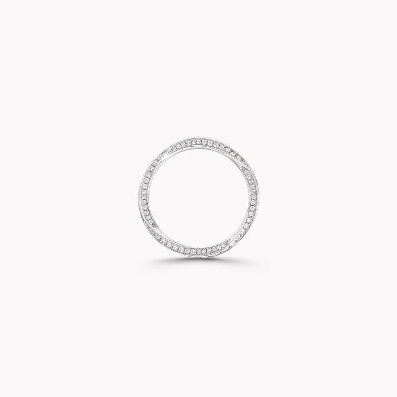 Spiral Pavé Diamond Band - Image 5