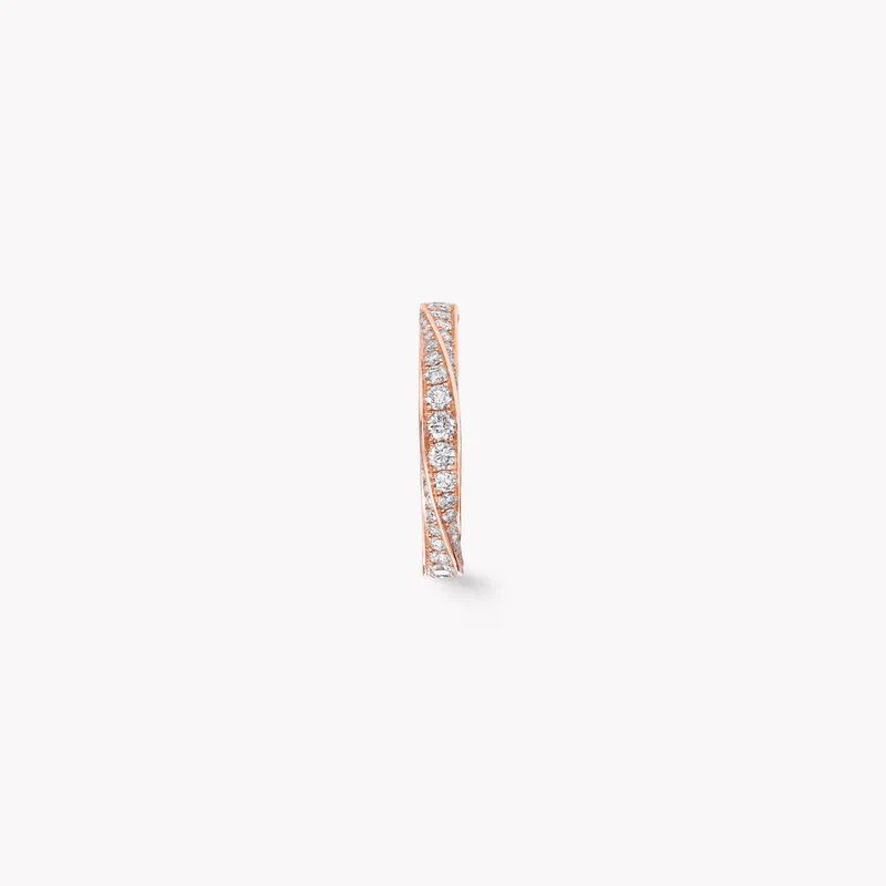 Spiral Pavé Diamond Band - Image 4