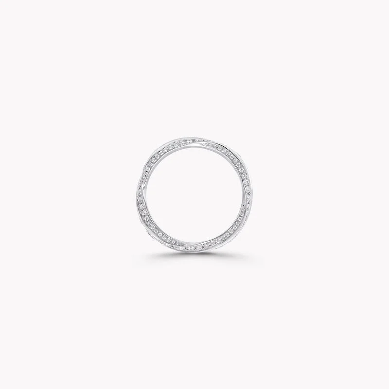 Spiral Pavé Diamond Band - Image 5