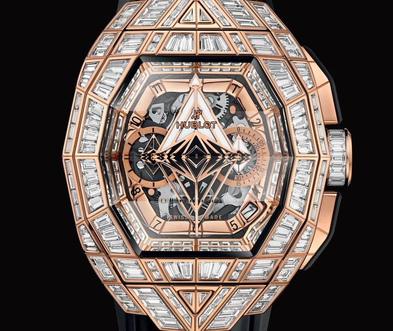 Spirit of Big Bang Sang Bleu High Jewellery King Gold 42mm - Image 3