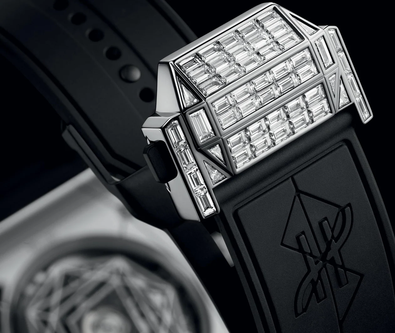 Spirit of Big Bang Sang Bleu High Jewellery White Gold 42mm - Image 4