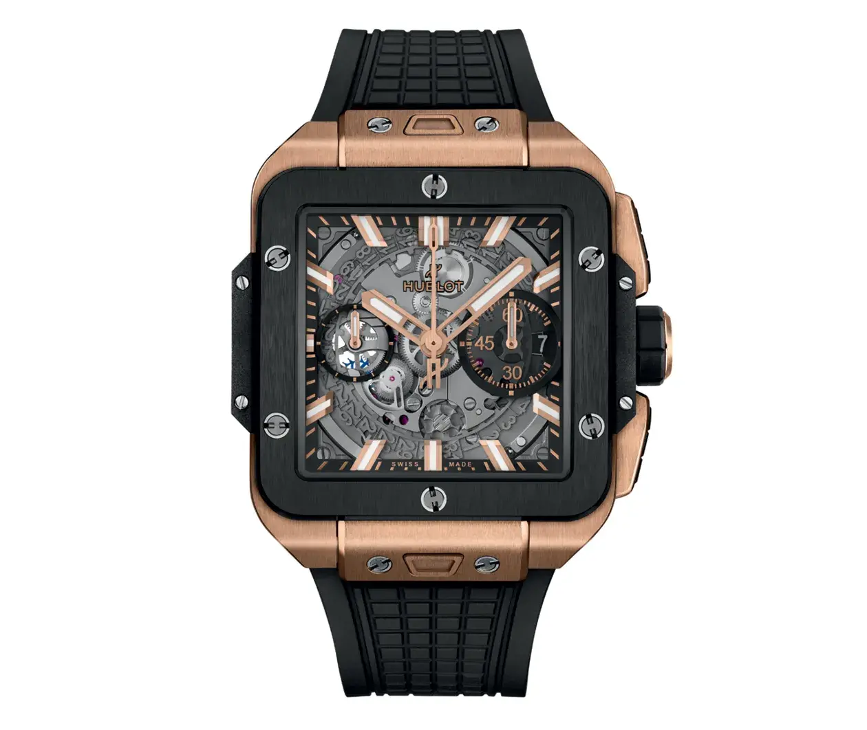 Square Bang Unico King Gold Ceramic 42 mm