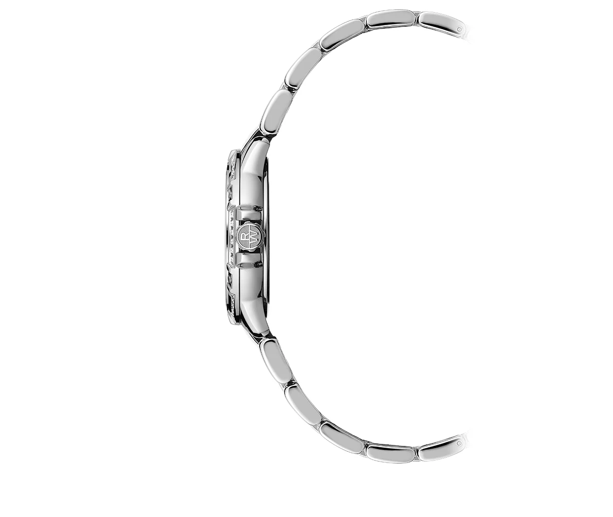 Tango Classic Ladies Quartz Diamonds Green Frosted Dial Steel Date Watch - Image 3