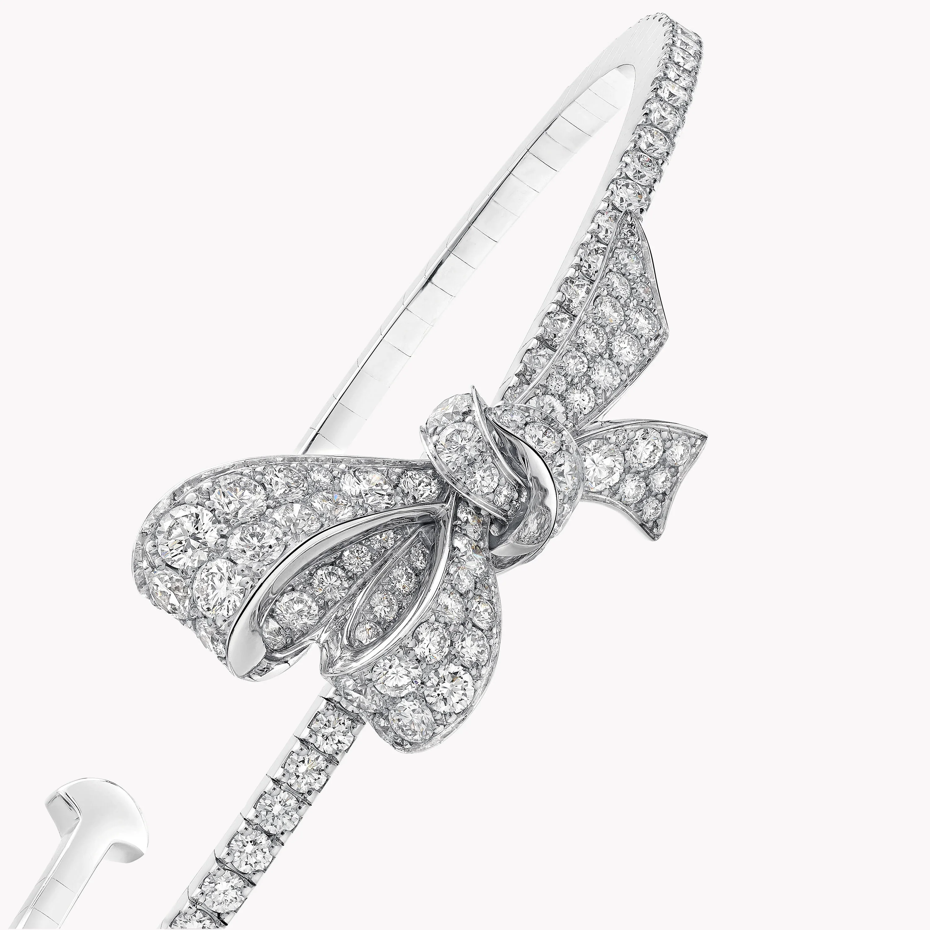 Tilda’s Bow Diamond Bangle - Image 3