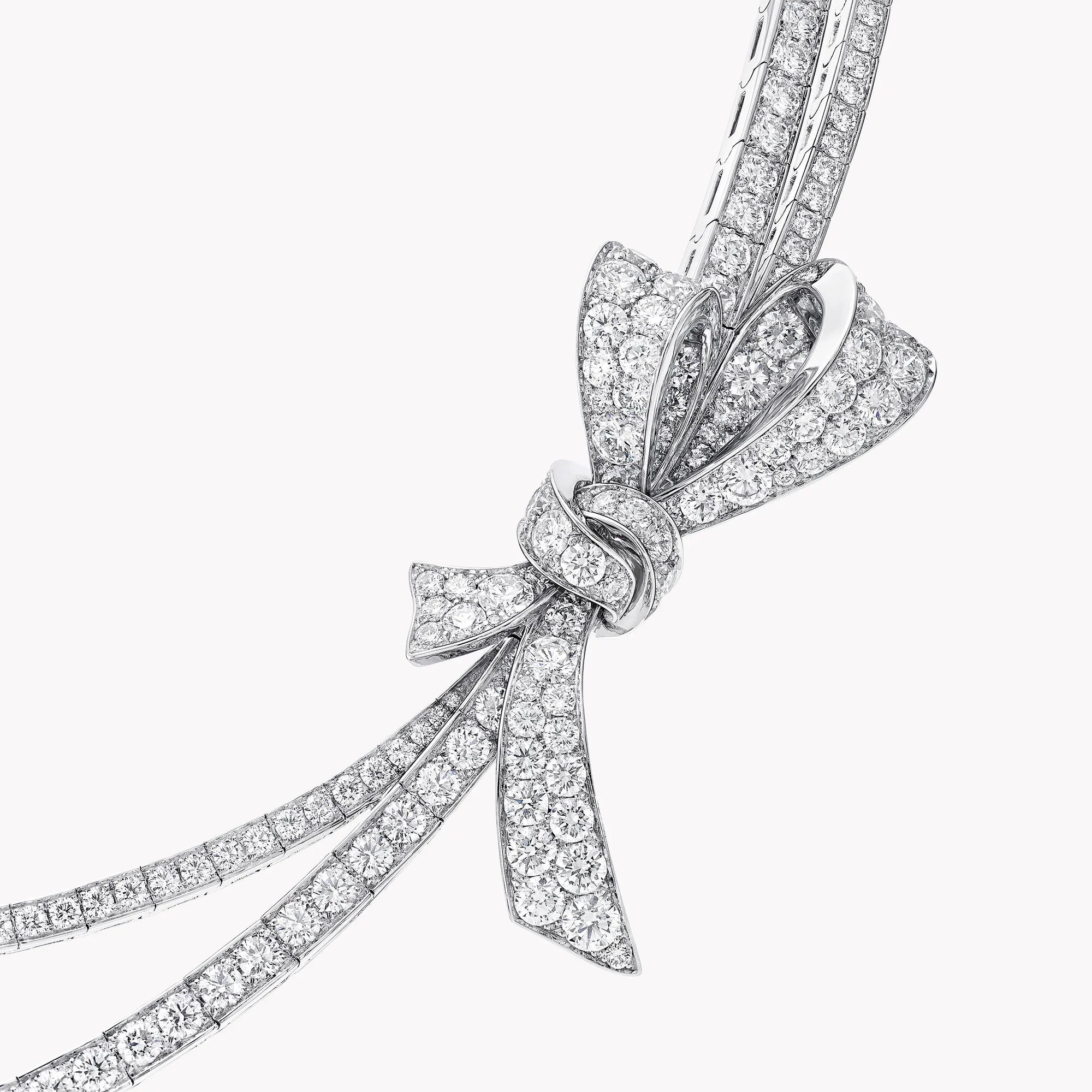 Tilda’s Bow Diamond Necklace - Image 3