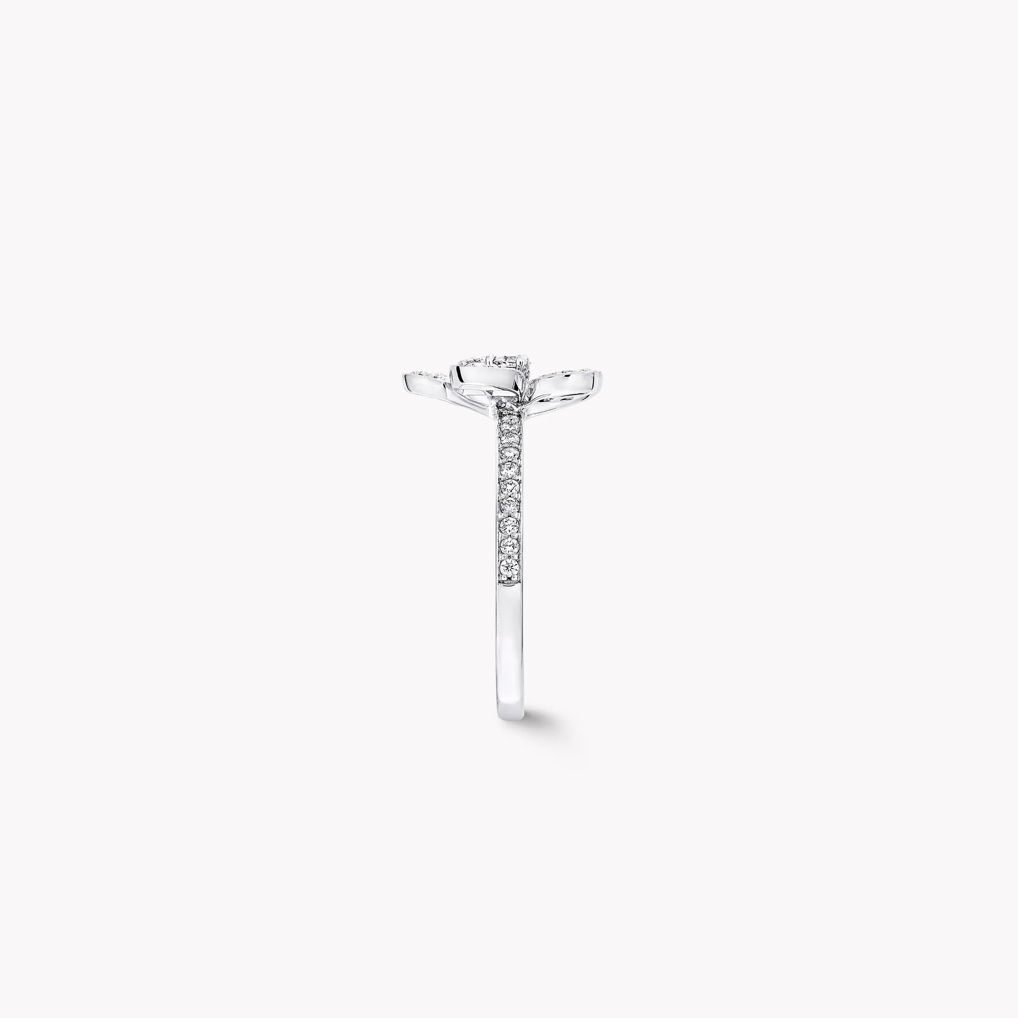 Wild Flower Pavé Diamond Ring - Image 3