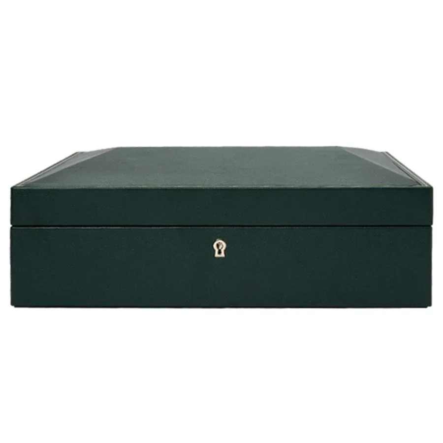 Wolf British Racing 15 Piece Watch Box Green - Image 5