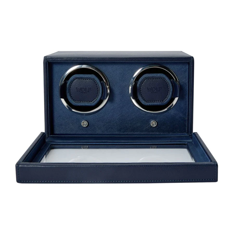 Wolf Double Cub Winder with Cover Navy - Image 3
