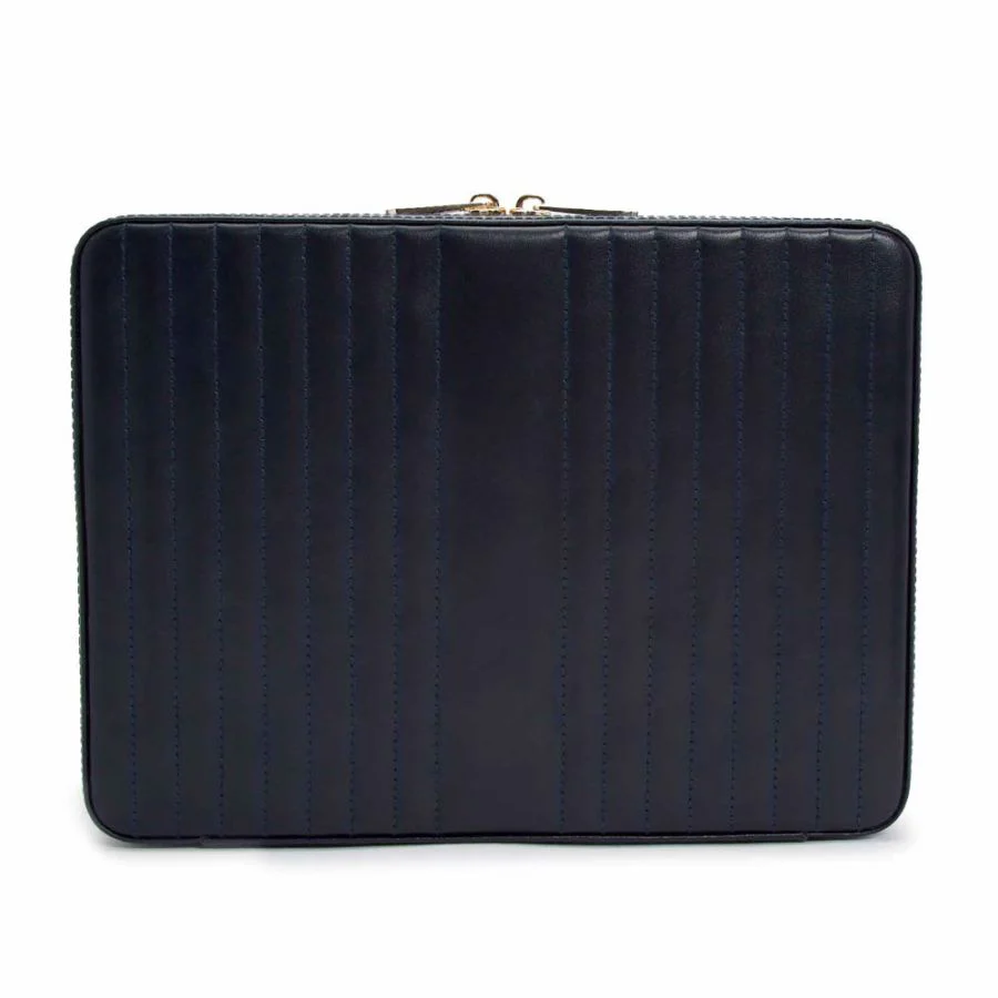 Wolf Maria Large Zip Case Navy - Image 3