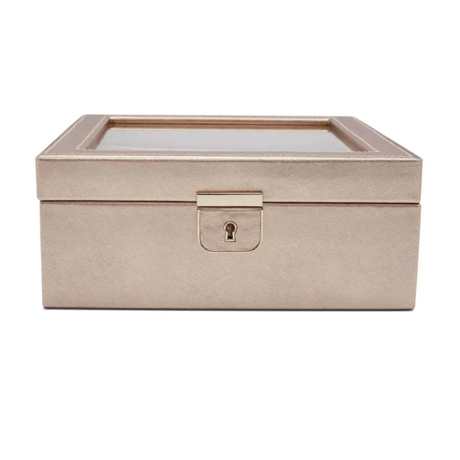 Wolf Palermo 6 Pc Watch Box  Rose Gold - Image 4