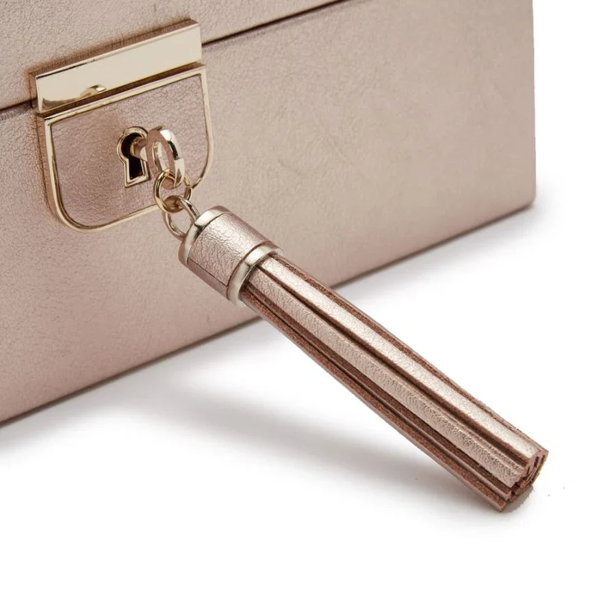 Wolf Palermo 6 Pc Watch Box  Rose Gold - Image 5
