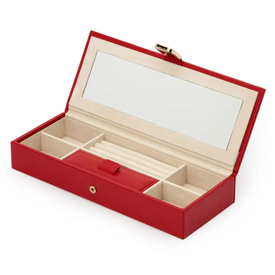 Wolf Palermo Safe Deposit Box Red - Image 2