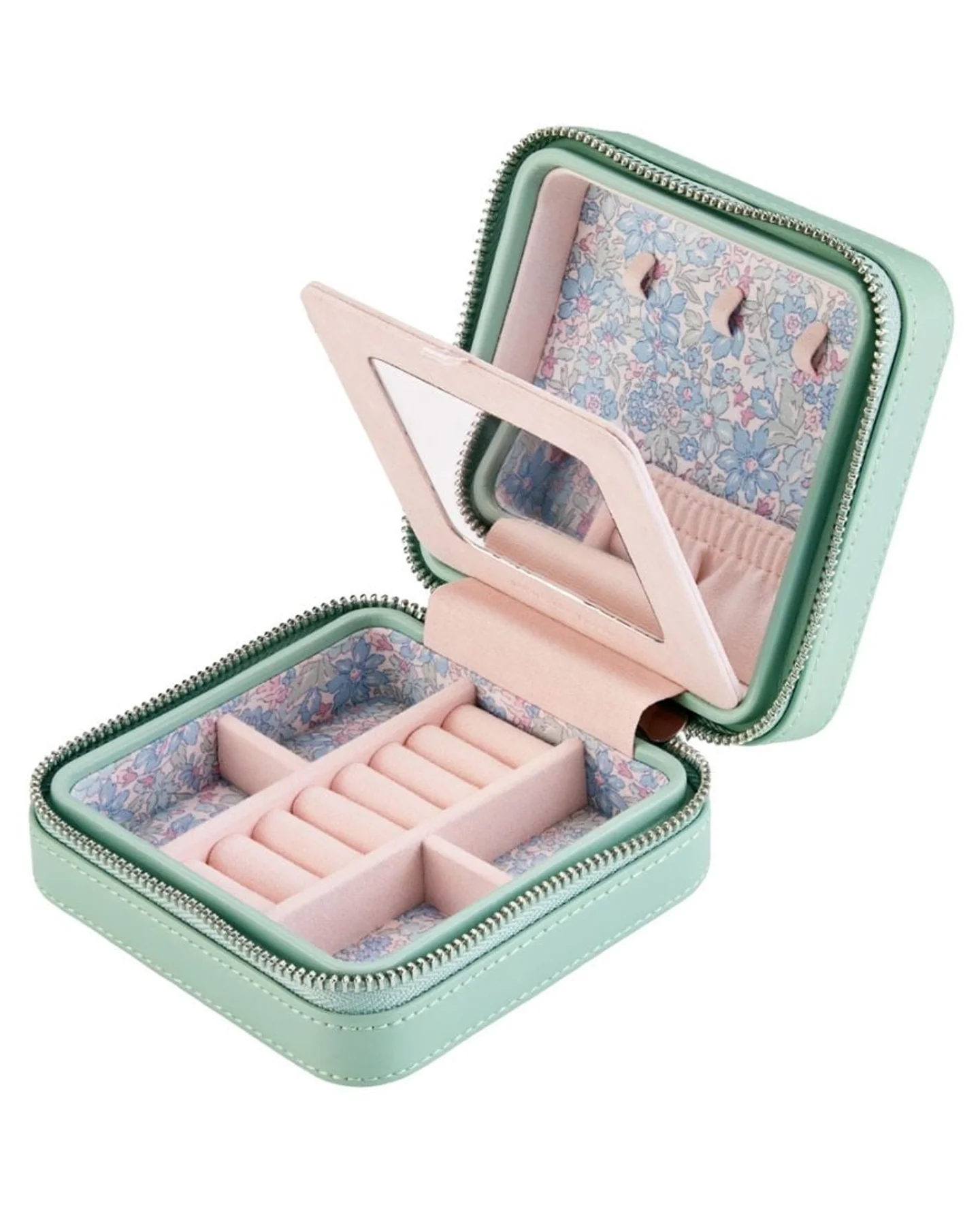 WOLF x Liberty Small Travel Zip Case - Sage - Image 5