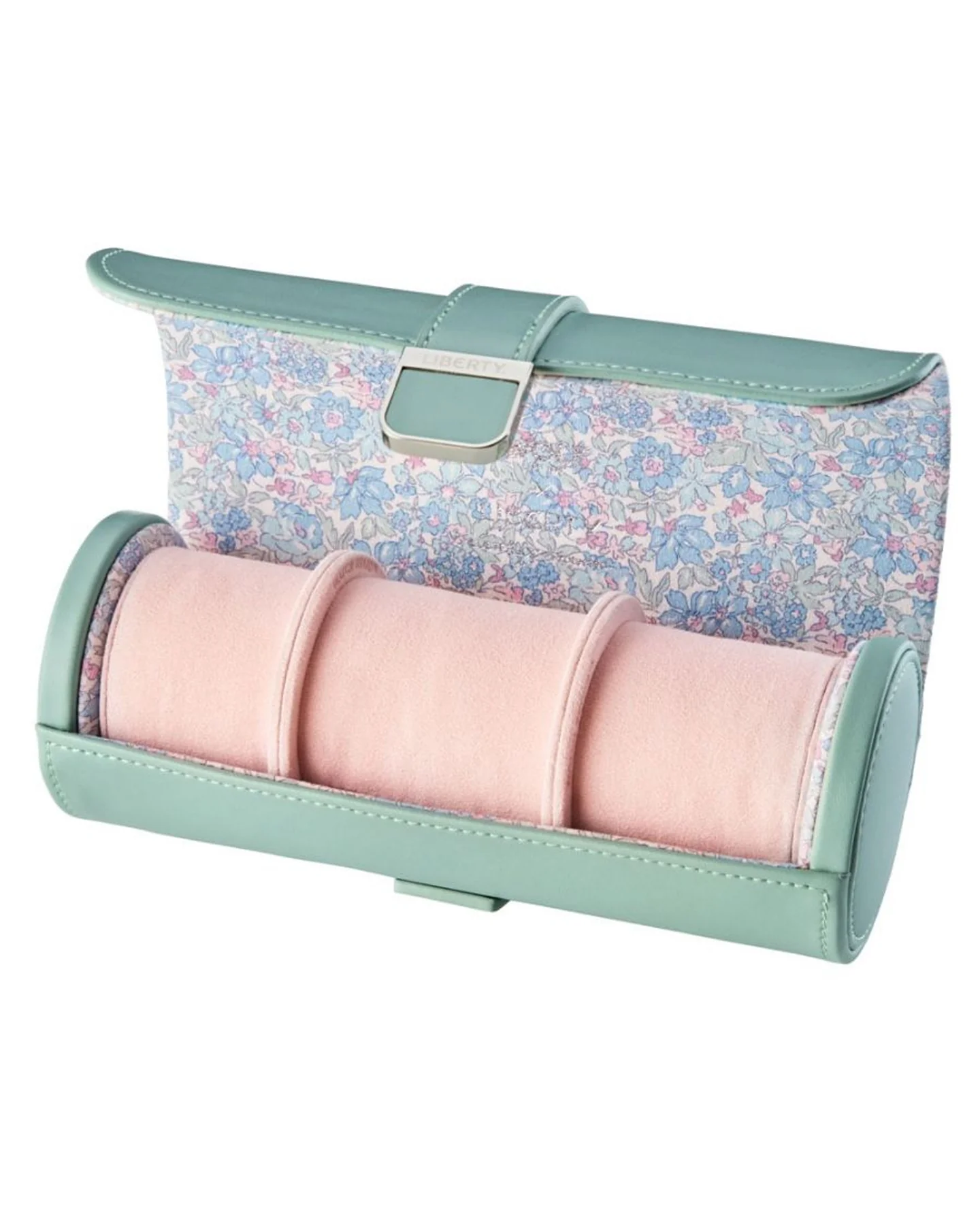 WOLF x Liberty Triple Watch Roll - Sage - Image 2